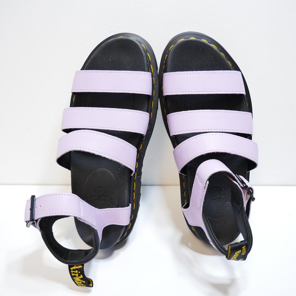 NEW DR. MARTENS BLAIRE SANDAL LILAC PISA WOMANS SIZE - 8 - Picture 6 of 16